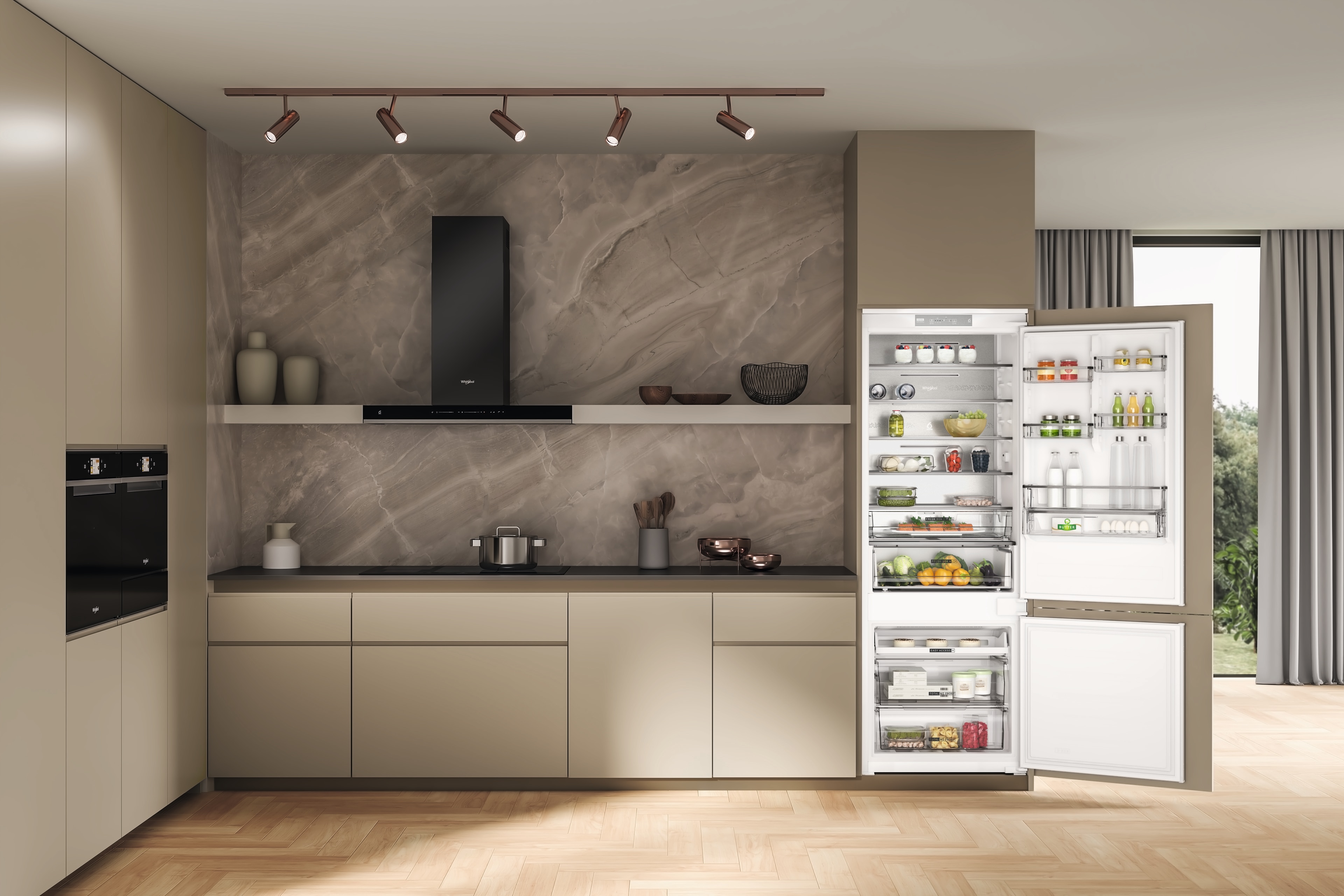 Imagen 10 de Frigorifico combi integrable Whirlpool Total No Frost - WH SP70 T121 - Blanco Blanco