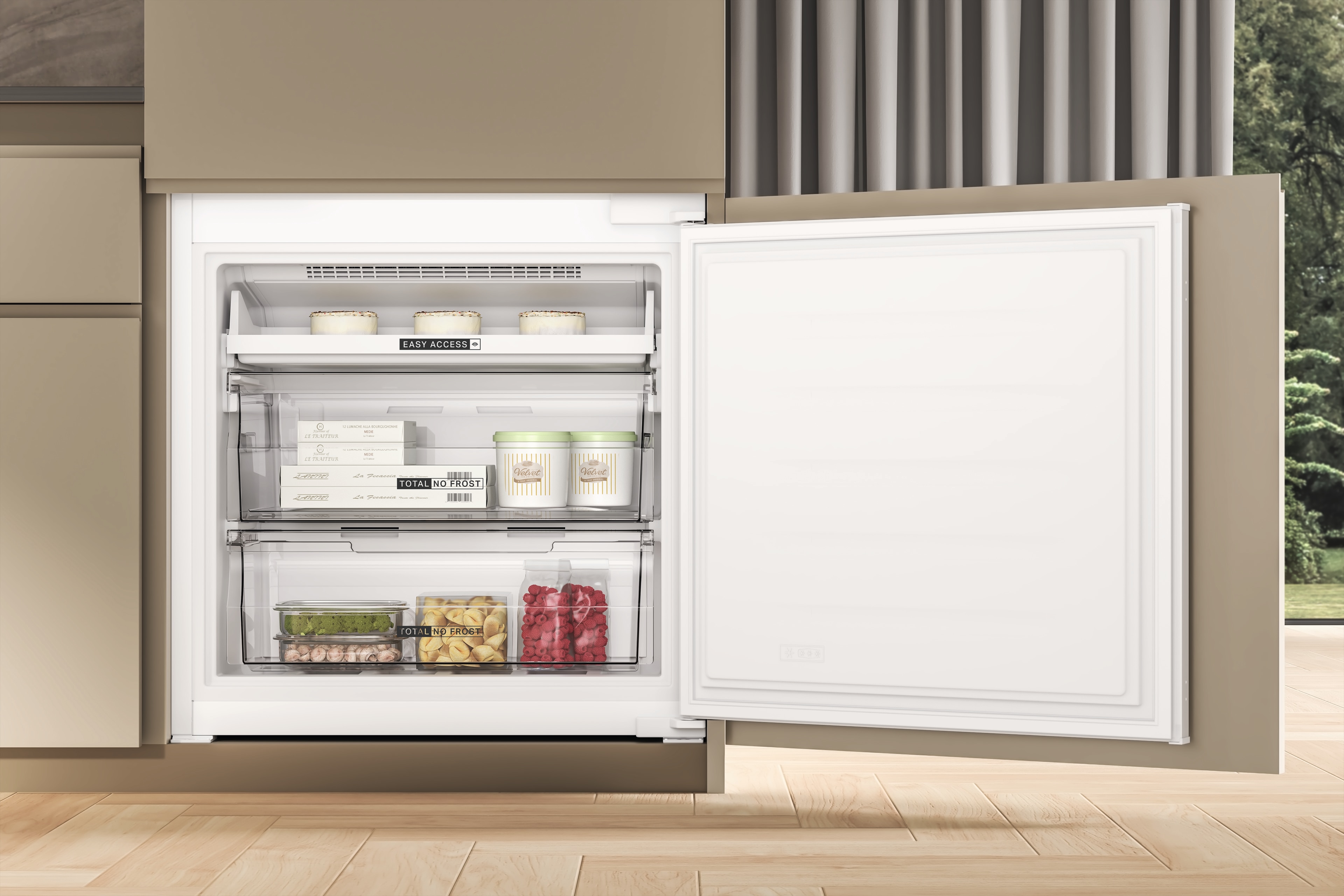 Imagen 13 de Frigorifico combi integrable Whirlpool Total No Frost - WH SP70 T121 - Blanco Blanco