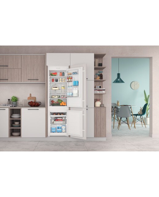 Frigorífico Combinado Encastrável Indesit INC18 T112 No Frost de 177 cm - Branco Branco-9
