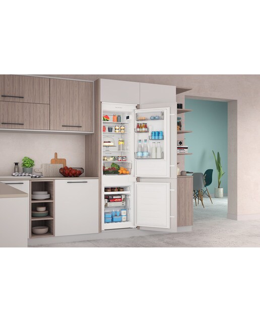 Frigorífico Combinado Encastrável Indesit INC18 T112 No Frost de 177 cm - Branco Branco-12