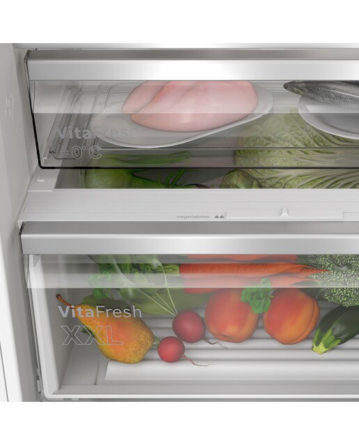 Frigorífico Combinado Encastrável Bosch Serie 4 KBN96VSE0 Congelador No Frost e Tecnologia Inverter e de 193,5 cm - Branco Branco-5