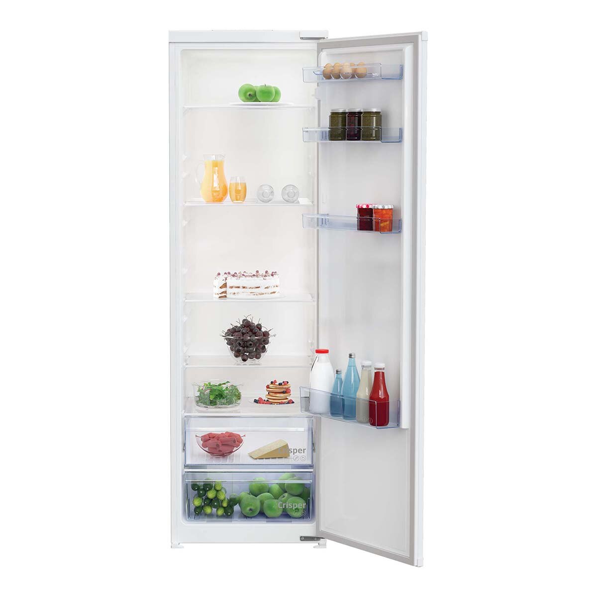 Frigorífico integrable 1 puerta Beko Cíclico - BSSA315K4SN - Blanco Blanco-1