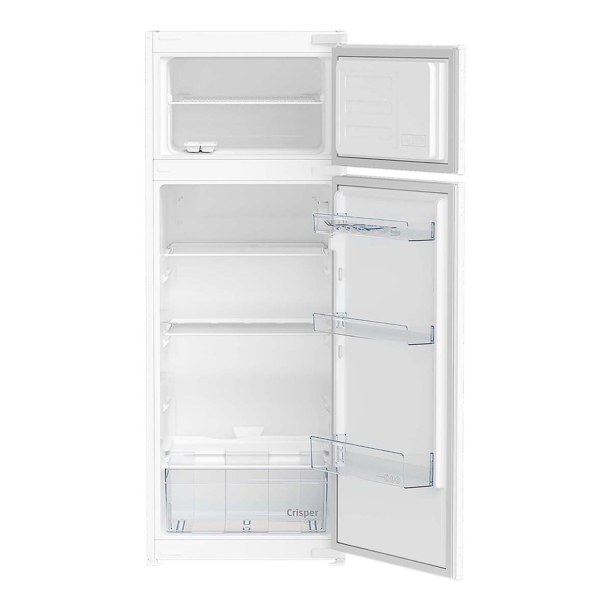 Frigorífico integrable 2 puertas Beko frío ciclíco - BDSA250K4SN - Blanco Blanco-3