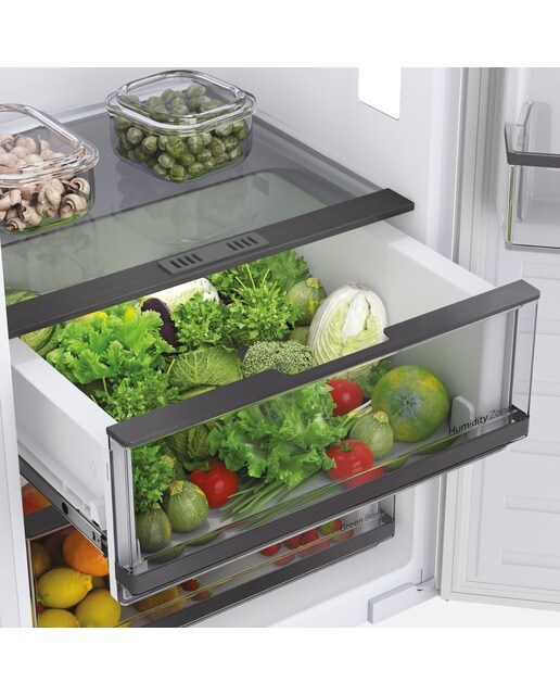 Frigorífico de 1 Porta Encastrável Haier HAMS518EW Estático Ventilado e de 176,9 cm - Branco Cristal branco-4