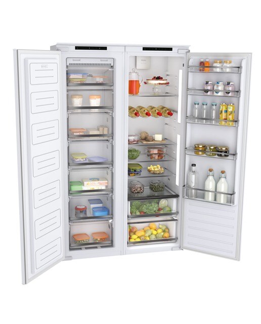 Frigorífico de 1 Porta Encastrável Haier HAMS518EW Estático Ventilado e de 176,9 cm - Branco Cristal branco-6