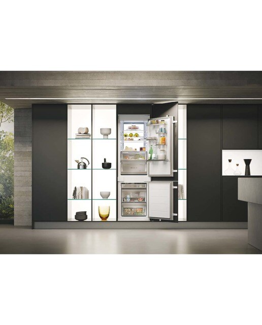 Frigorífico Combinado Encastrável Haier HBW7518C Total no Frost Duo Cooling - Branco Branco-9