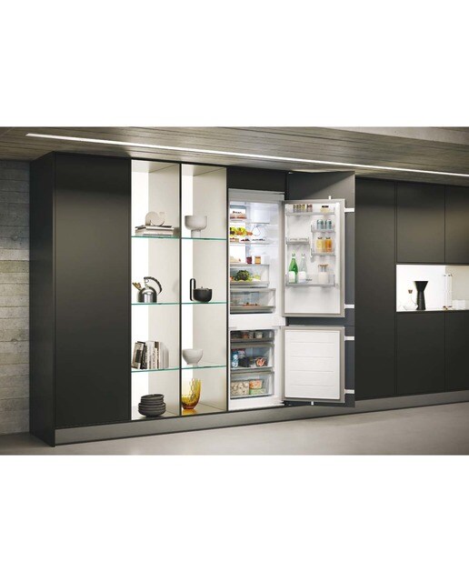 Frigorífico Combinado Encastrável Haier HBW7518C Total no Frost Duo Cooling - Branco Branco-10