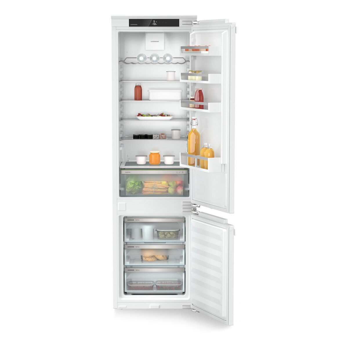 Frigorífico Combi integrable Liebherr, No Frost, Dual Cooling - ICNd 5603 - Blanco Blanco-3