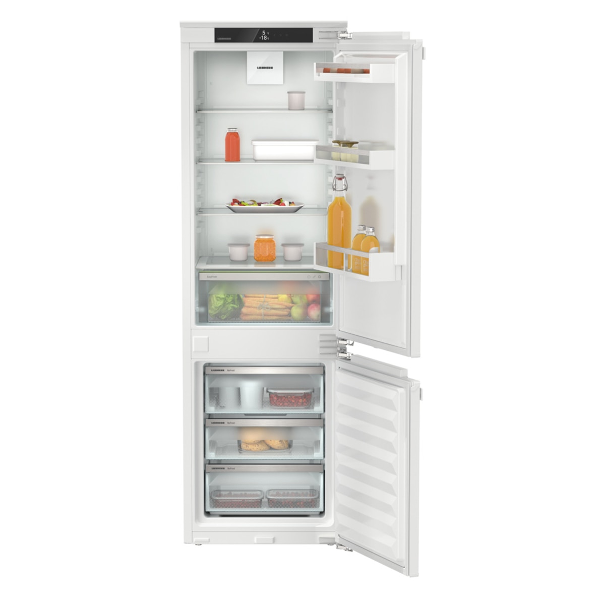 Frigorífico Combinado Encastrável Liebherr ICNe5103 No Frost de 178,8 cm - Branco 4