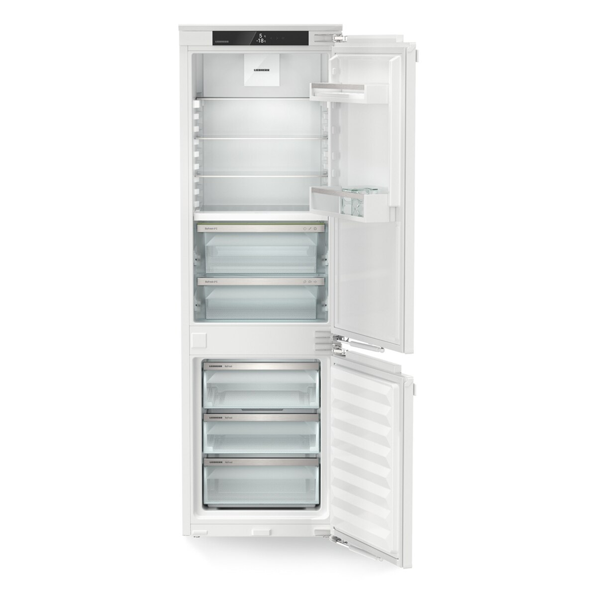 Liebherr – Frigorífico integrable combi Liebherr NoFrost, on BioFresh – ICBNdi-5123.