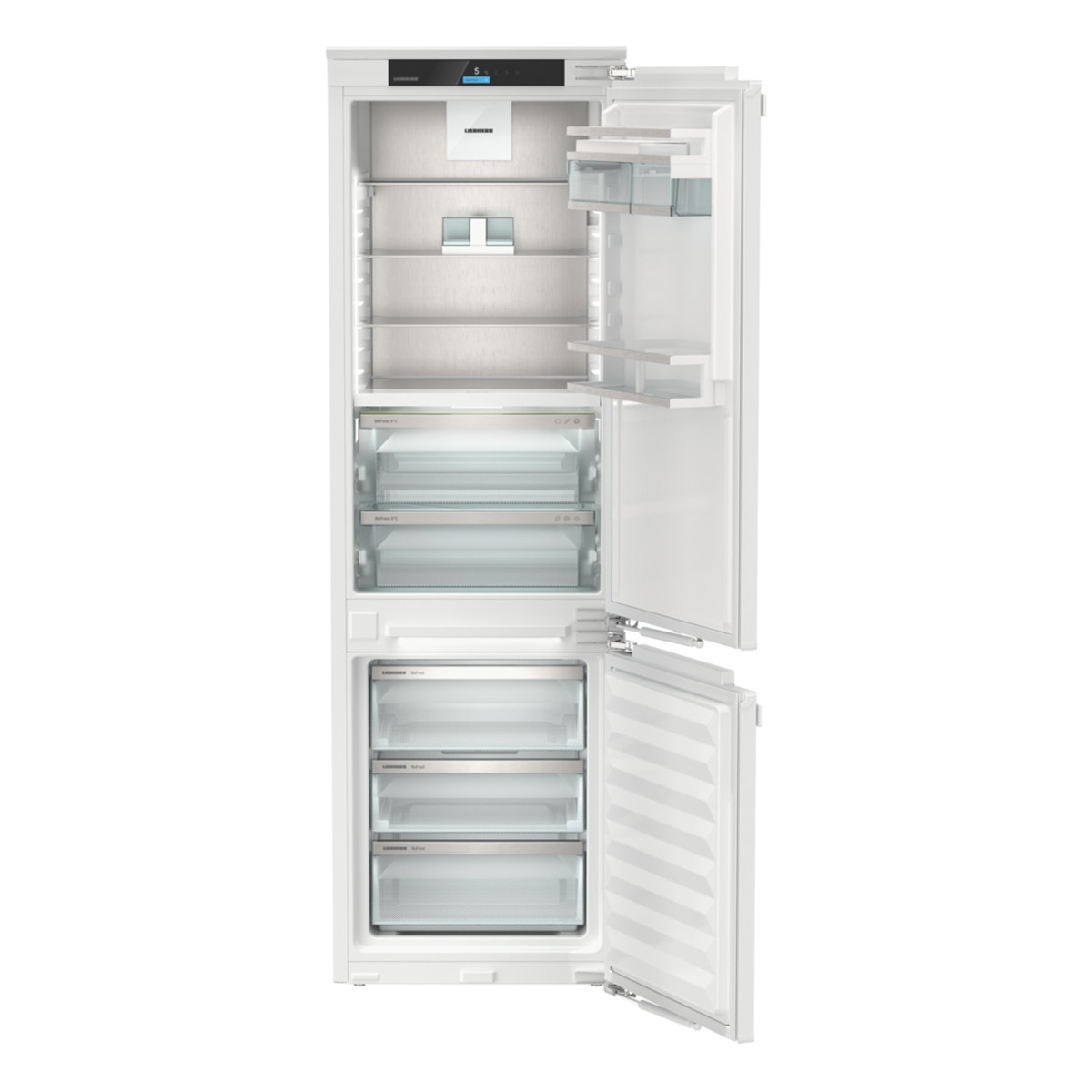 Liebherr – Frigorífico Combi integrable Liebherr, No Frost, BioFresh, VarioTemp – ICBNci 5153.