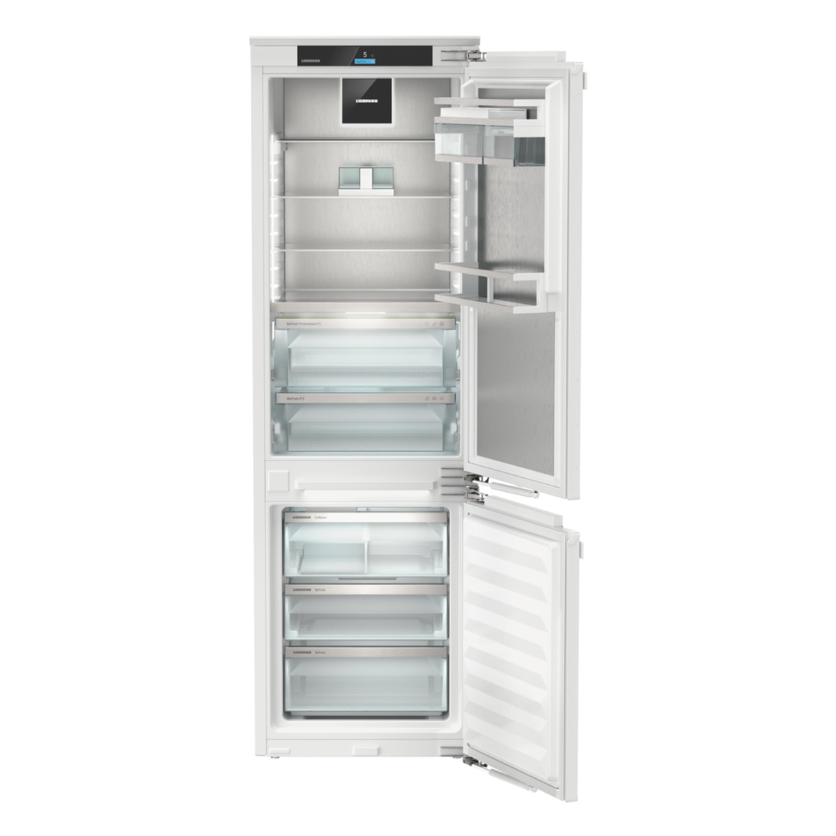 Liebherr – Frigorífico Combi Liebherr, No Frost, Dual Cooling Blanco – ICBNci 5183.