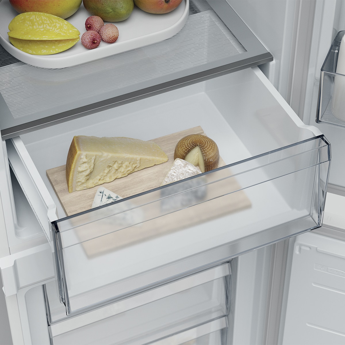 Frigorífico Combi Integrable Candy con Sistema No Frost y Tecnología Super Cool - CNBQL3518EV - Blanco Blanco-9
