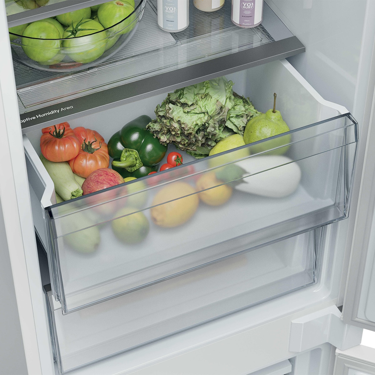 Frigorífico Combi Integrable Candy Total No Frost e Iluminación Envolvente - CNBQT5518D - Blanco Blanco-12