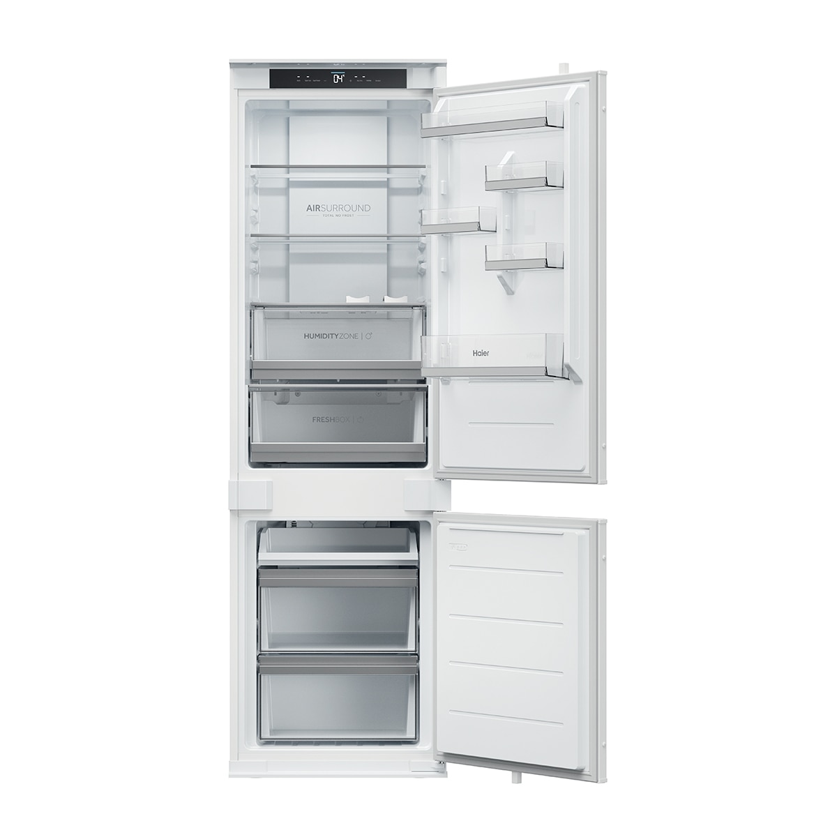 Thumbnail 3 de Haier HBWQ5518E frigorífico combi 177 cm