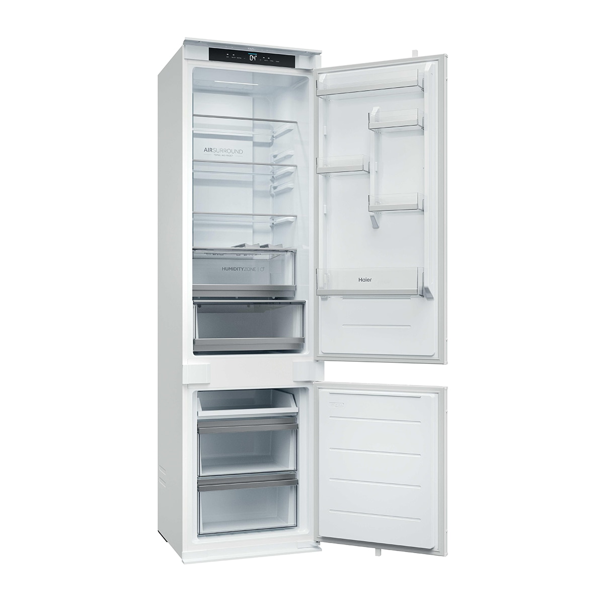 Frigorífico Combi Integrable Haier Total No Frost, con WiFi y Motor INVERTER - HBQW5519E - Blanco Blanco-4