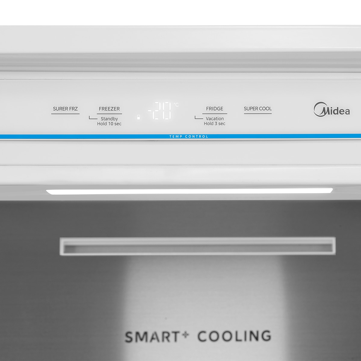 Imagen 13 de Frigorífico combi integrable Midea Total No Frost, Metal Cooling, 403L - MDRE554FGD01