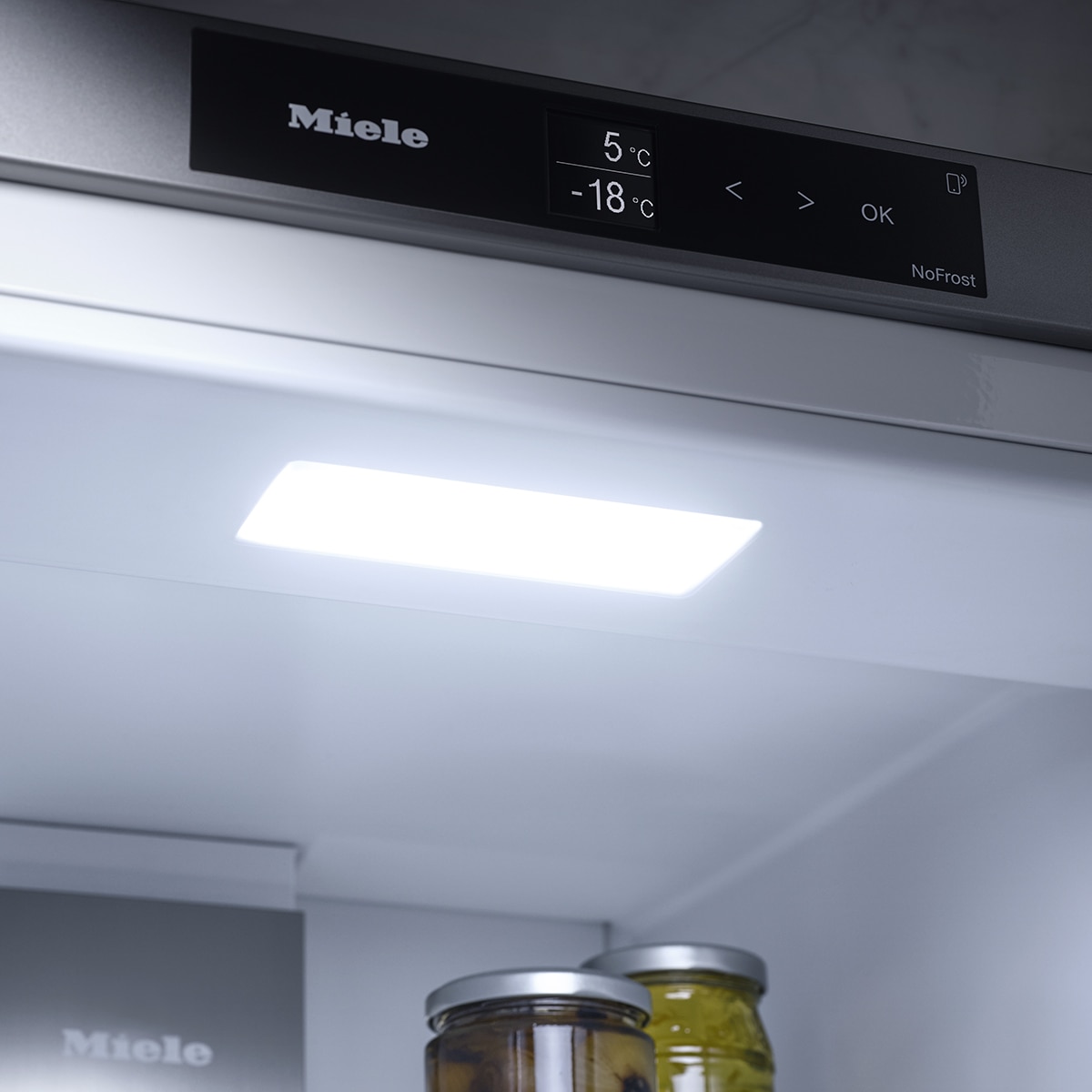 Frigorífico Combinado Encastrável Miele KFN 7734 B DailyFresh de 177 cm - Branco Branco-3