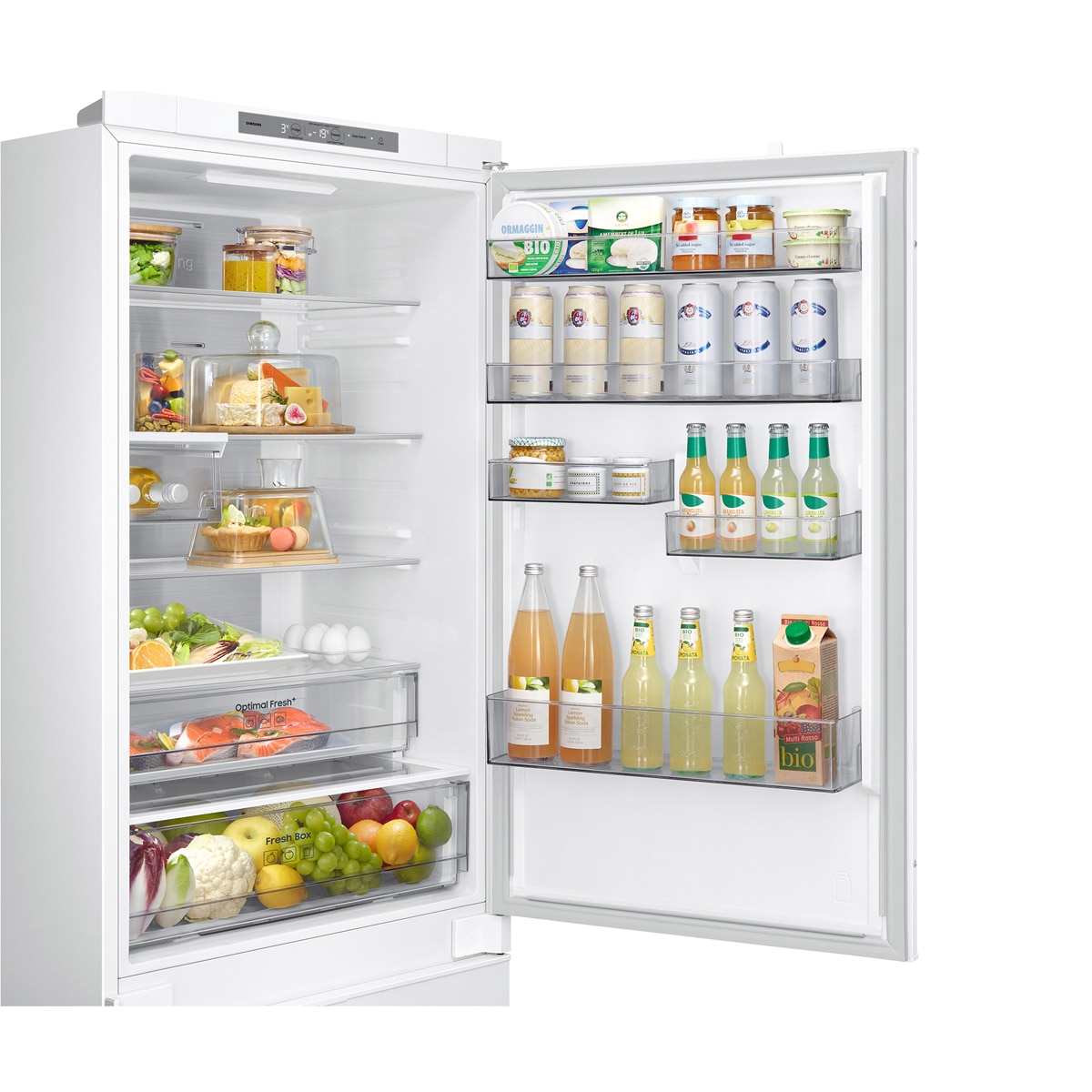 Imagen 12 de Frigorífico Combi Integrable Samsung Bespoke AI  193.5cm Twin Cooling Plus™ 389 L - BRB38G705DWWEF