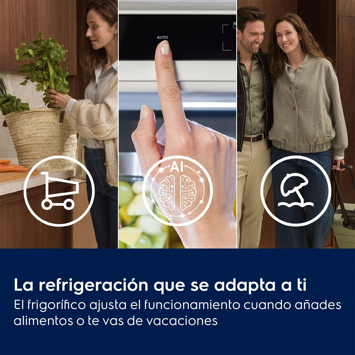 Frigorífico Combi integrable Electrolux, No frost, IA, Serie 700 ENA7CE18S1 6