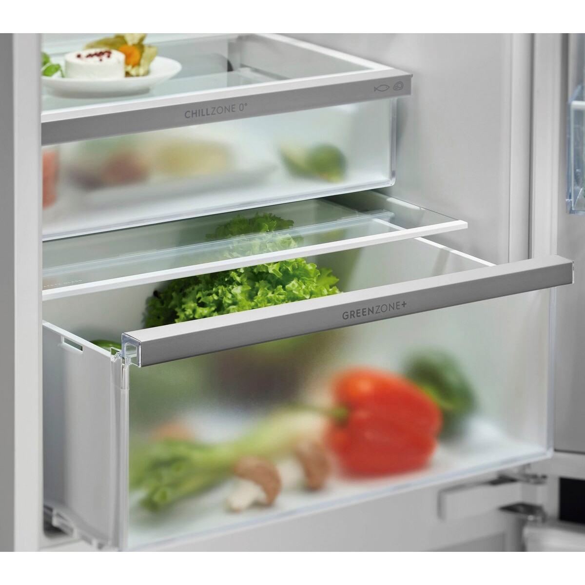 Frigorífico Combi integrable AEG, no frost, IA, Multiflow, Cooling 360, Cajón Extra Chill Serie 7000 TC7CS181DS 6