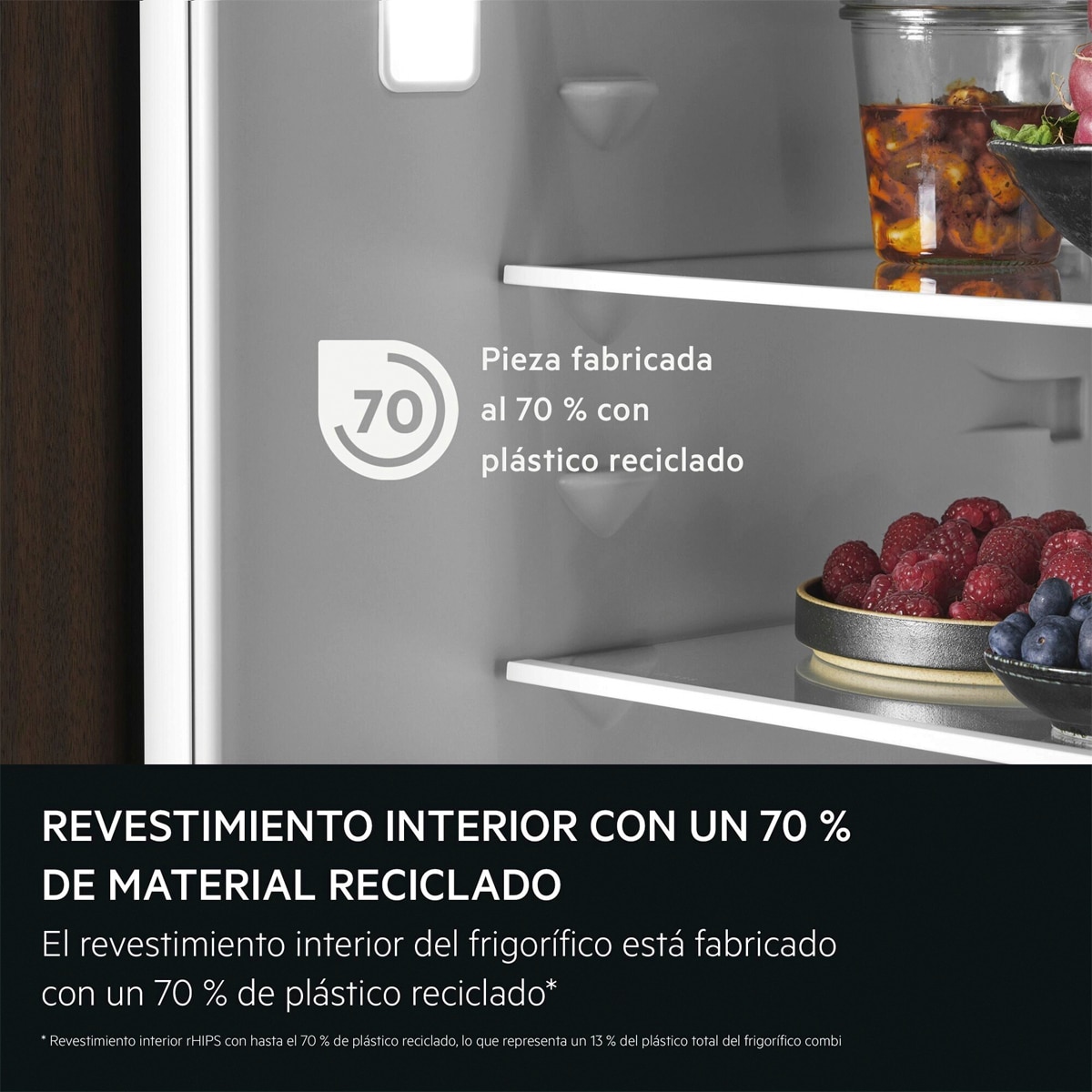 Frigorífico Combi integrable AEG, no frost, IA, Multiflow, Cooling 360, Cajón Extra Chill Serie 7000 TC7CS181DS 11