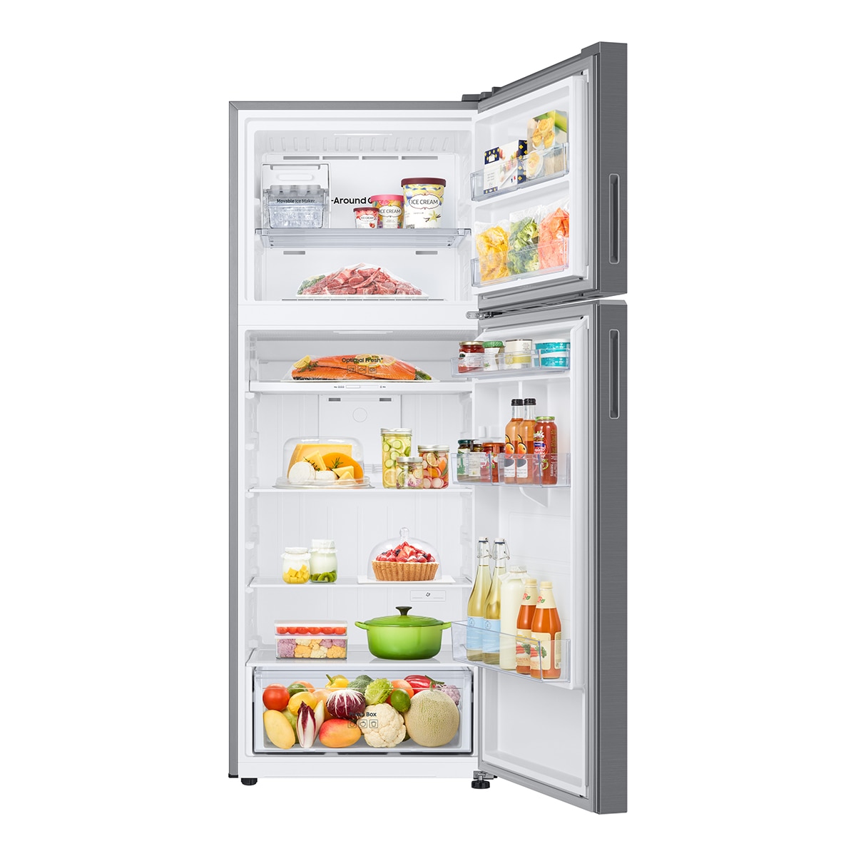 Frigorífico 2 puertas Samsung No Frost - RT47CG6626S9ES Inox-4
