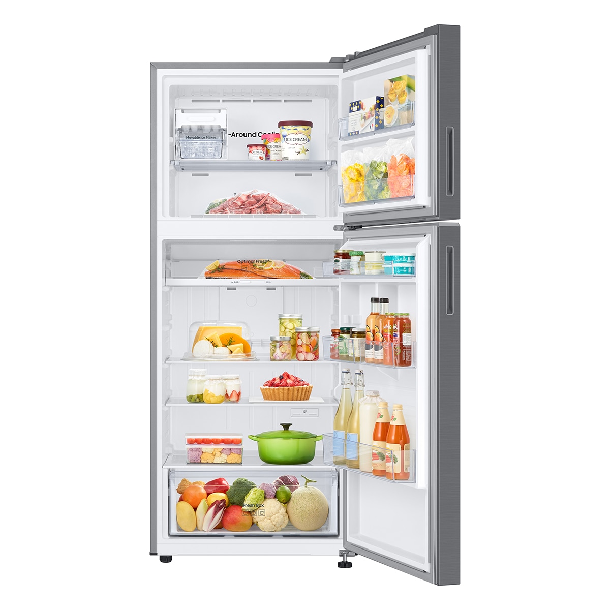 Frigorífico 2 puertas Samsung No Frost - RT38CG6624S9ES Inox-4