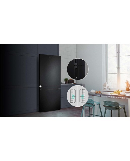 Frigorífico 2 puertas Hisense MultiAirFlow, Tecnología Inverter - RT422N4ACE - Inox Inox-8