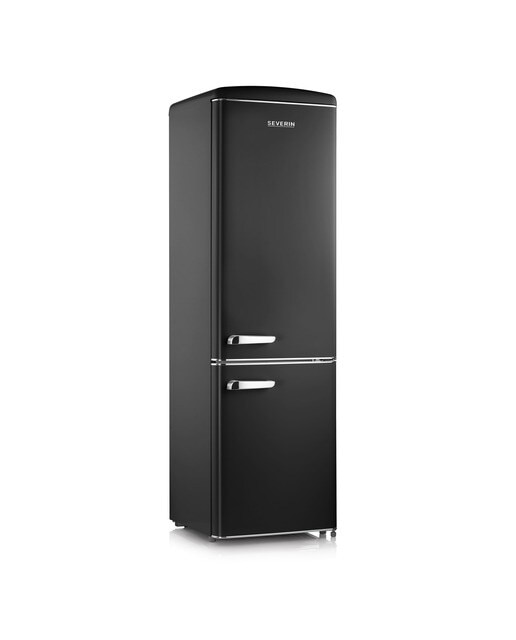 Frigorífico Combinado Severin Retro RKG8918 e de 181 cm - Preto Preto-1