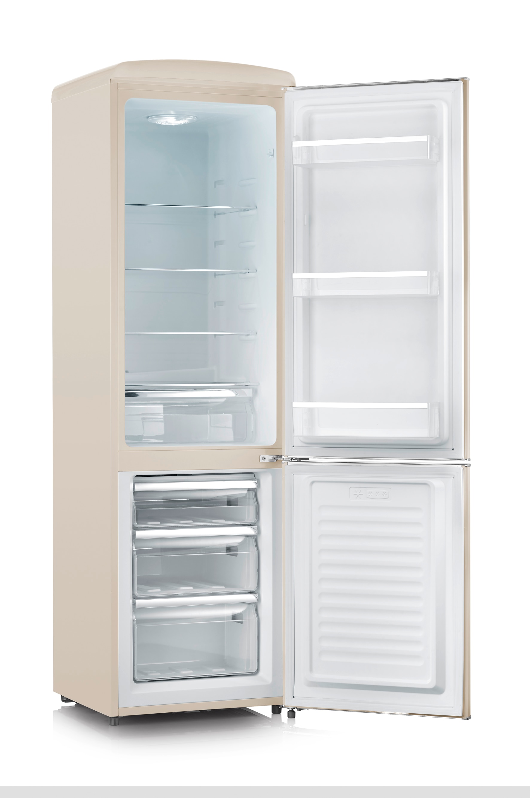 Frigorífico Combinado Severin Retro RKG8919 e de 181 cm - Creme Creme-2