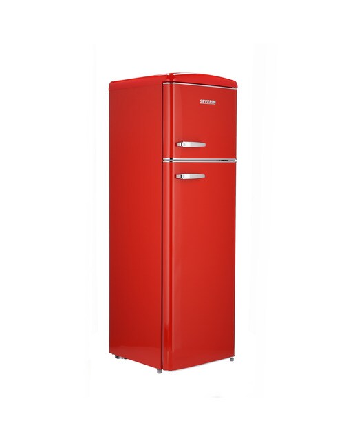 Frigorífico de 2 Portas Severin Retro RKG8983 e de 166,5 cm - Vermelho Vermelho-1