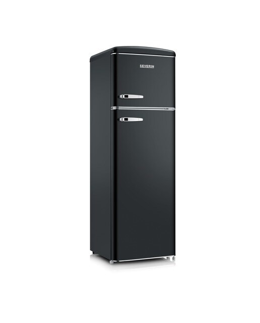 Frigorífico de 2 Portas Severin Retro RKG8984 e de 166,5 cm - Preto Preto-1
