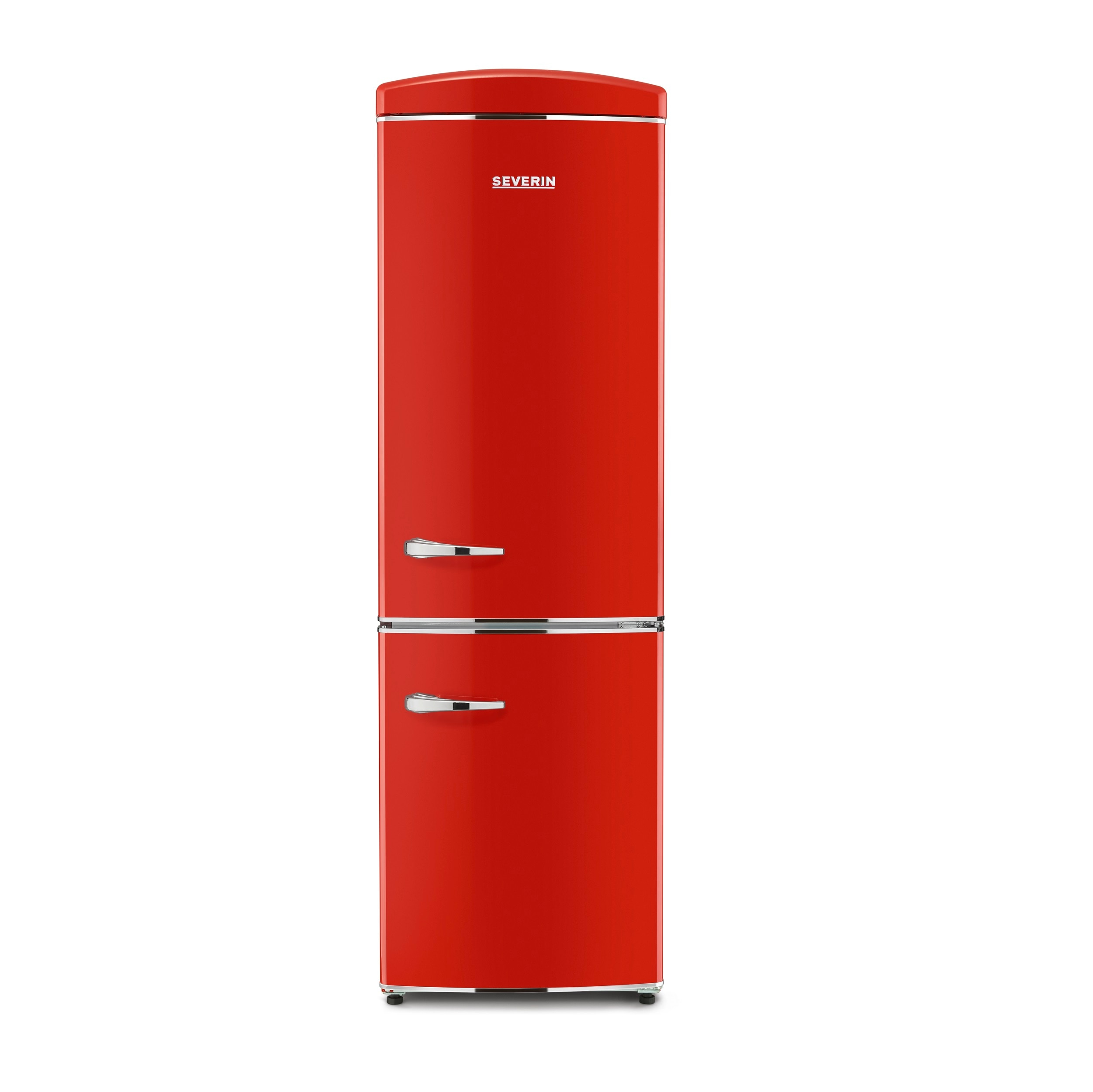 Frigorífico Combinado Severin Retro RKG8997 No Frost e de 194,3 cm - Vermelho Vermelho-2