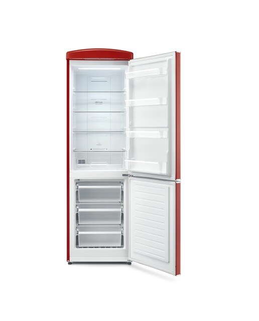 Frigorífico Combinado Severin Retro RKG8997 No Frost e de 194,3 cm - Vermelho Vermelho-3