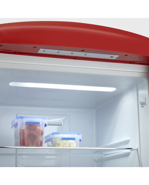 Frigorífico Combinado Severin Retro RKG8997 No Frost e de 194,3 cm - Vermelho Vermelho-7