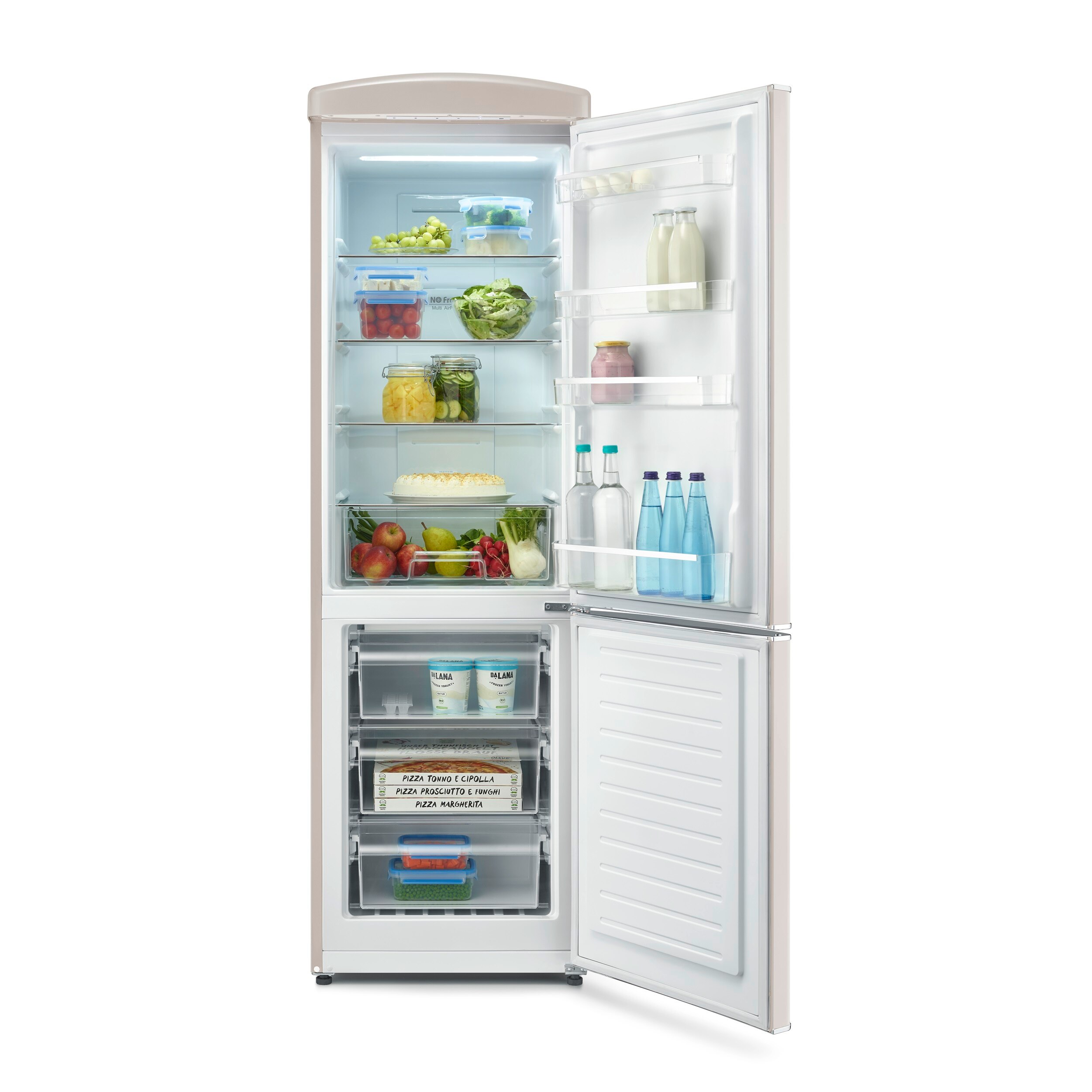 Frigorífico Combinado Severin Retro RKG8999 No Frost e de 194,3 cm - Creme Creme-4