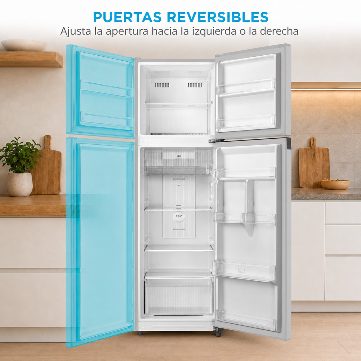 Frigorífico de 2 Portas Midea MDRT489MTE01E Total No Frost e de 172,4 cm - Branco Branco-6