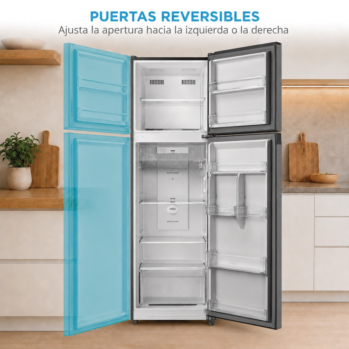 Frigorificos 2 puertas Midea Total NoFrost - MDRT489MTE02E Inox-6