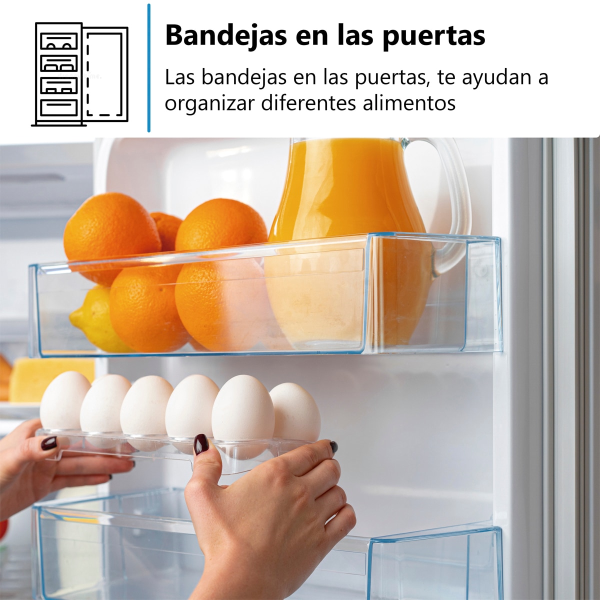 Frigorificos 2 puertas Midea Total NoFrost - MDRT489MTE02E Inox-7