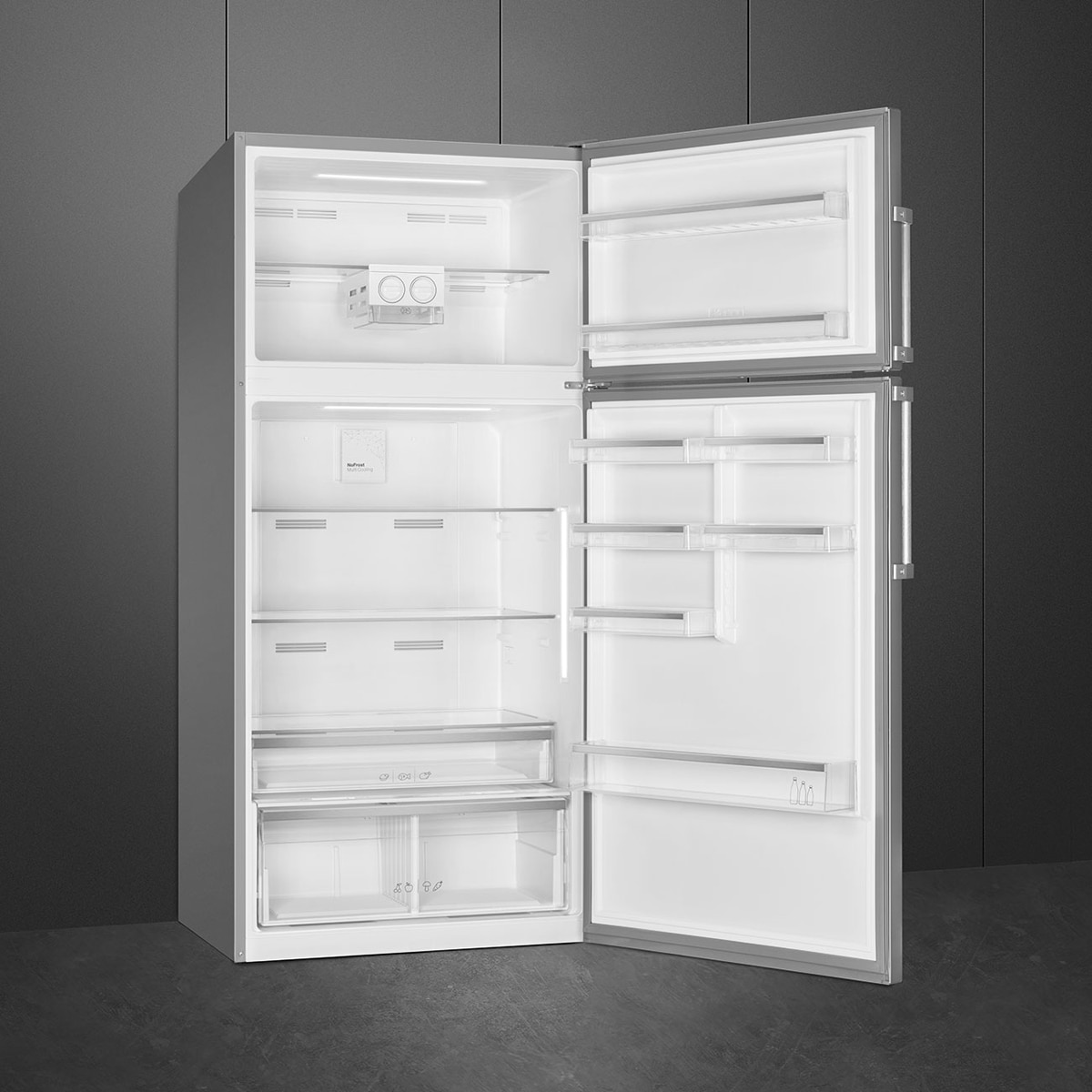 Frigorífico 2 puertas Smeg, Total No Frost, 586 litros, apertura a la derecha - FD84EN4HX1 Acero Inox-4