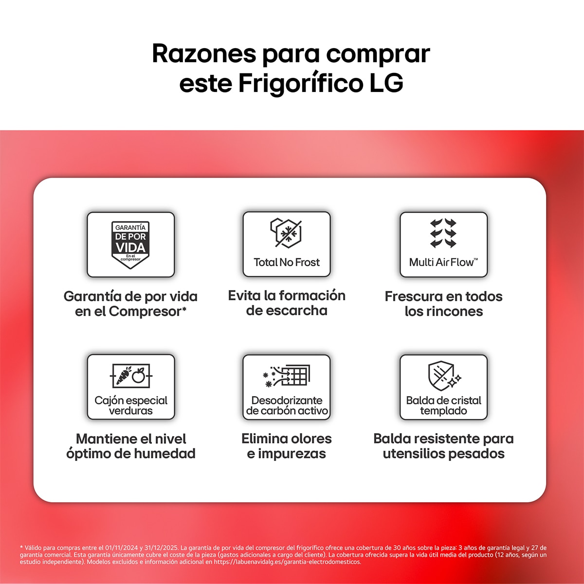 Frigorífico dos puertas LG, Total No Frost - GTBV22PYNJ Inox-3