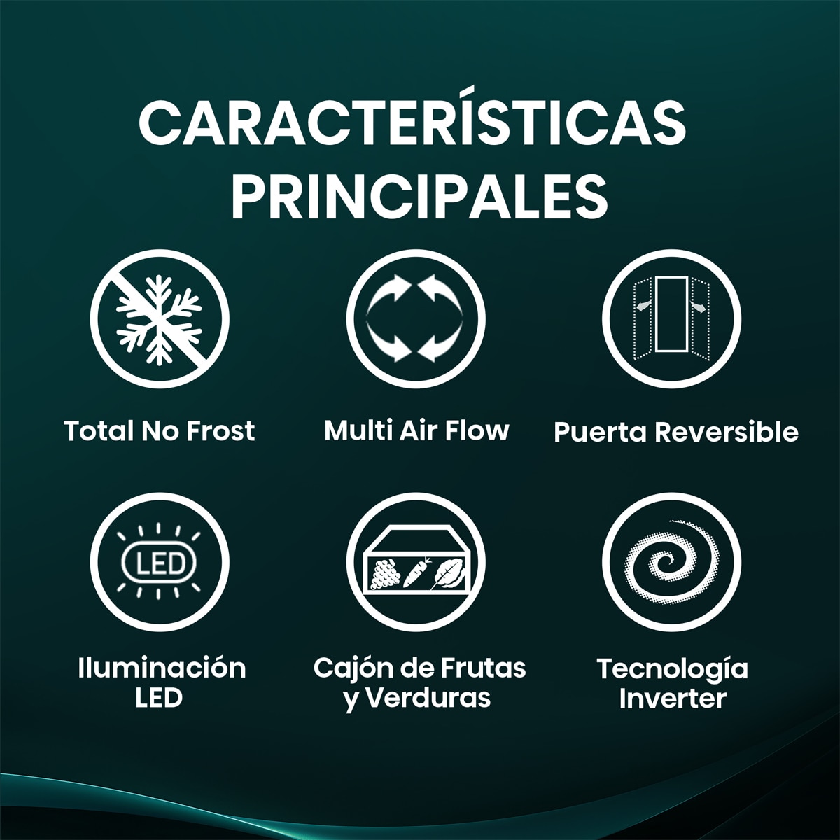 Frigorífico 2 puertas Hisense , Total No Frost - RT327N4AWE Blanco-3