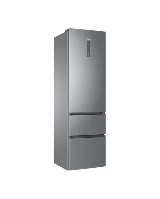 Imagen 1 de Frigorífico Combi Haier Total No Frost 3D 60 Series 3 - A3FE837CGJ - Silver Titanium Silver Titanium