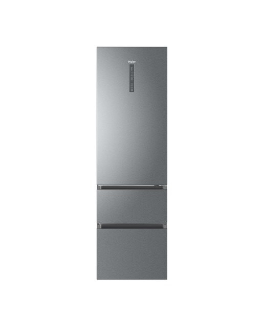 Imagen 2 de Frigorífico Combi Haier Total No Frost 3D 60 Series 3 - A3FE837CGJ - Silver Titanium Silver Titanium