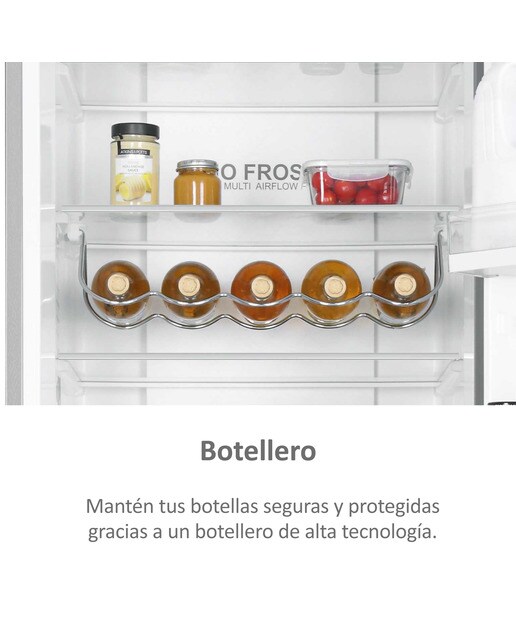Imagen 8 de Frigorífico Combi Haier Total No Frost 3D 60 Series 3 - A3FE837CGJ - Silver Titanium Silver Titanium