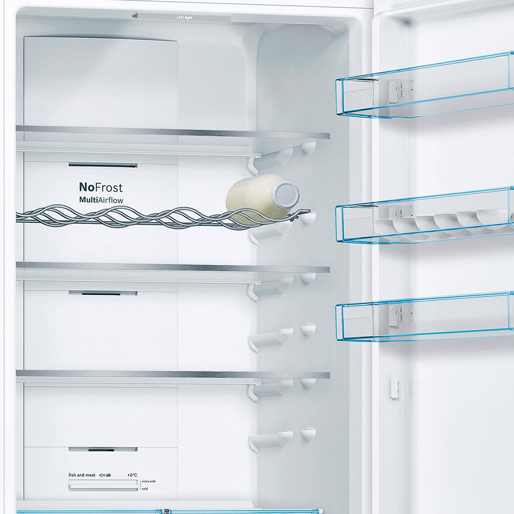 Frigorífico Combi Bosch No Frost - KGN39VWDA Blanco-7