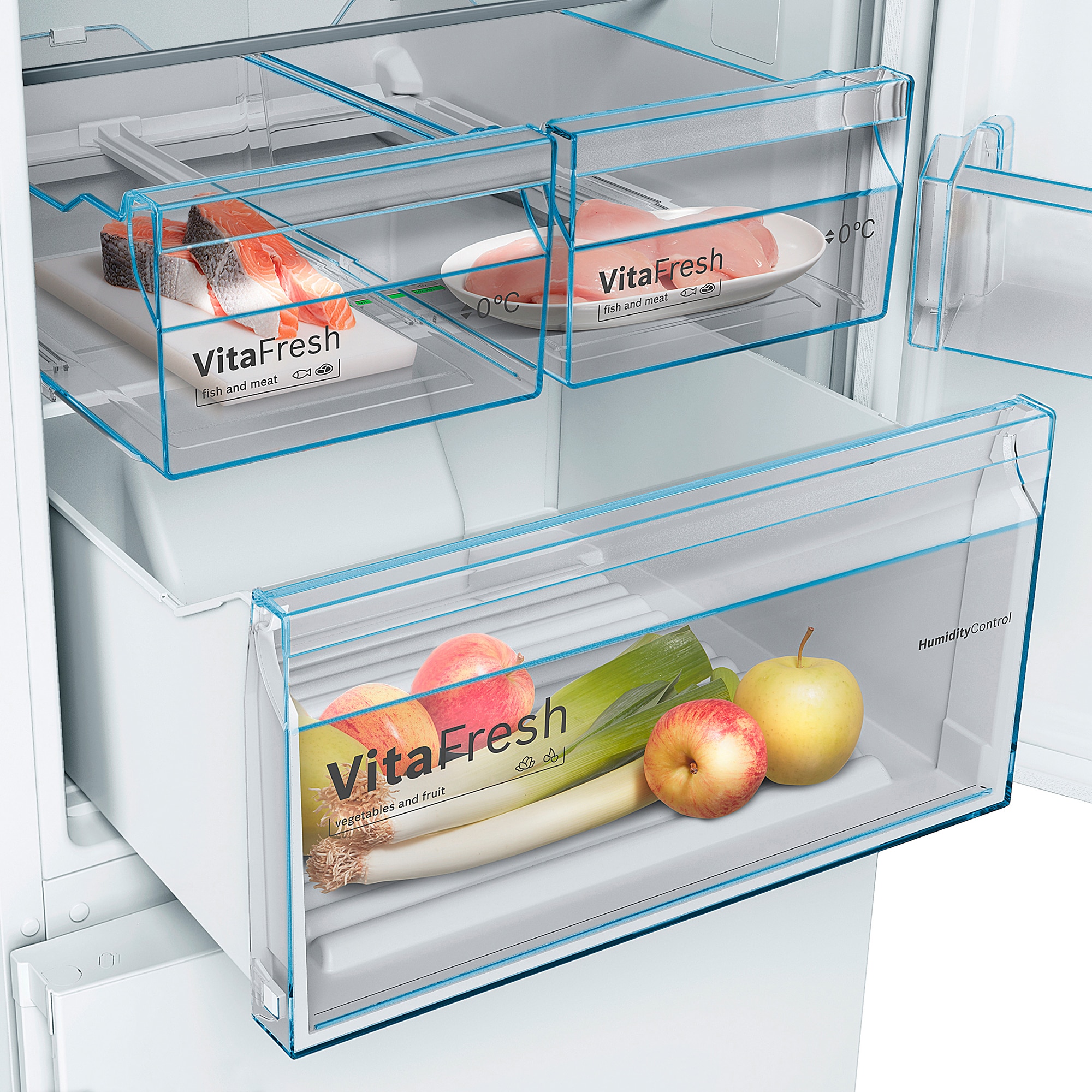 Frigorífico Combi Bosch No Frost - KGN39VWEA Blanco-8
