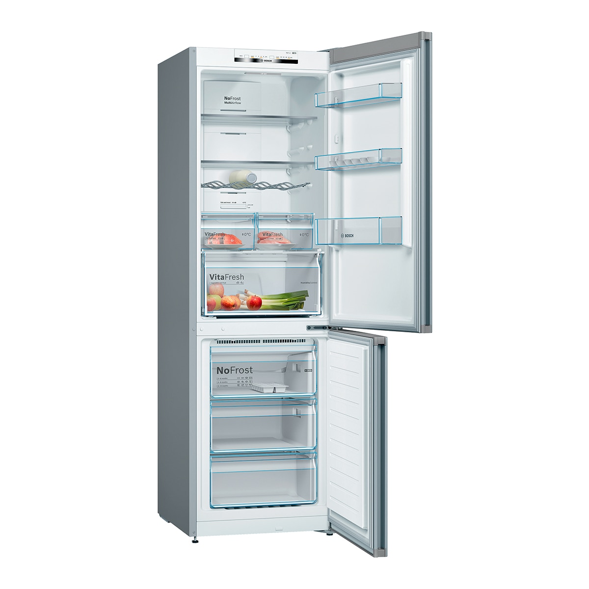 Frigorífico Combi Bosch No Frost - KGN36VIEA Acero Inox-2