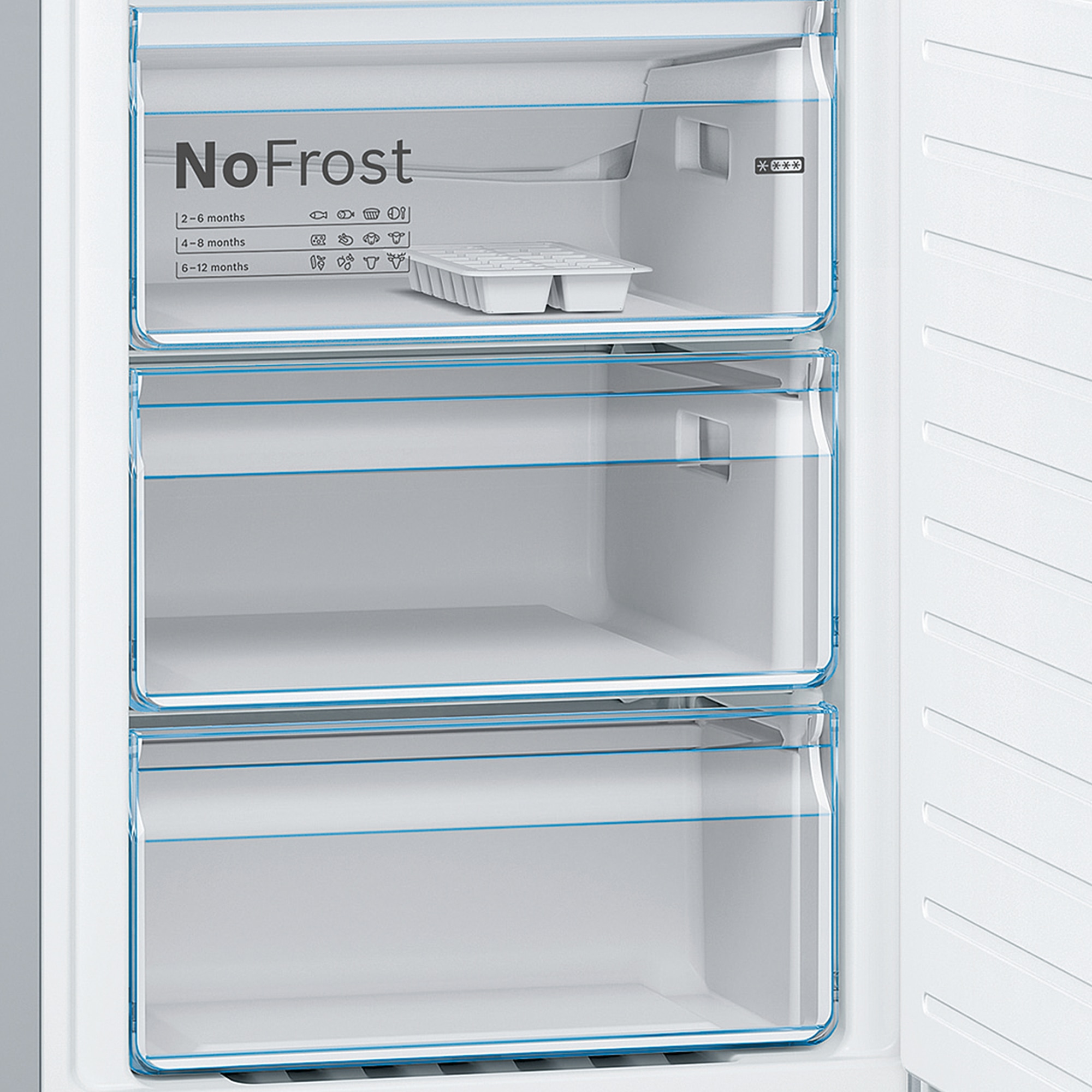 Frigorífico Combi Bosch No Frost - KGN36VIEA Acero Inox-6